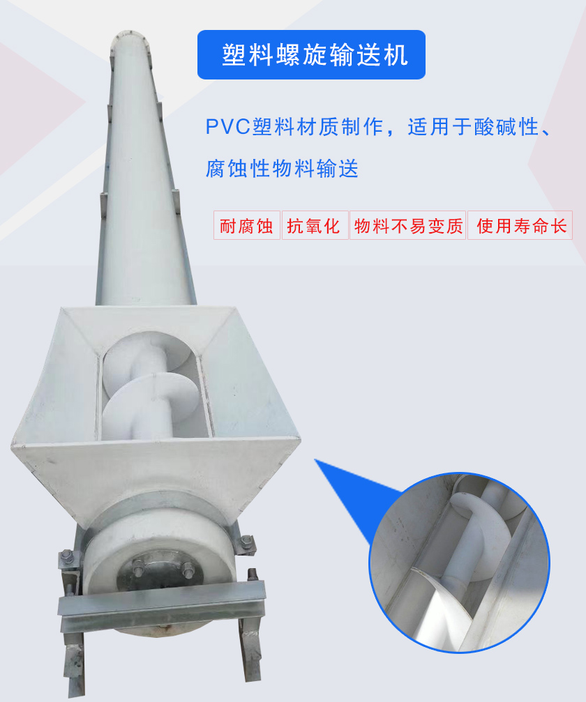 PVC塑料材質制作,適用于酸堿性、腐蝕性物料輸送