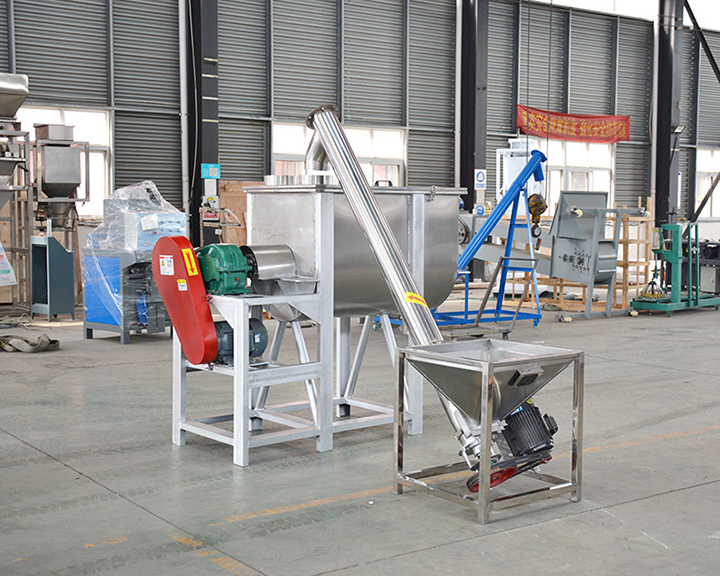 螺旋軸與吊、頭、尾軸承嵌入連接