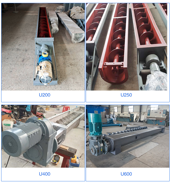 輸送量決定了螺旋輸送機(jī)型號(hào)的選擇，用戶所需輸送物料的產(chǎn)量越大，選擇的螺旋給料機(jī)型號(hào)也就越大